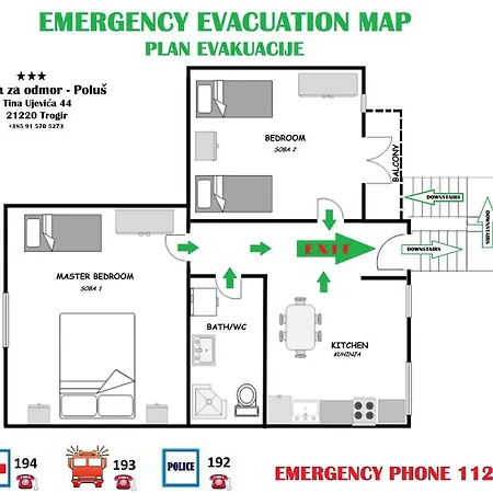 Kuca Za Odmor Polus * トロギール